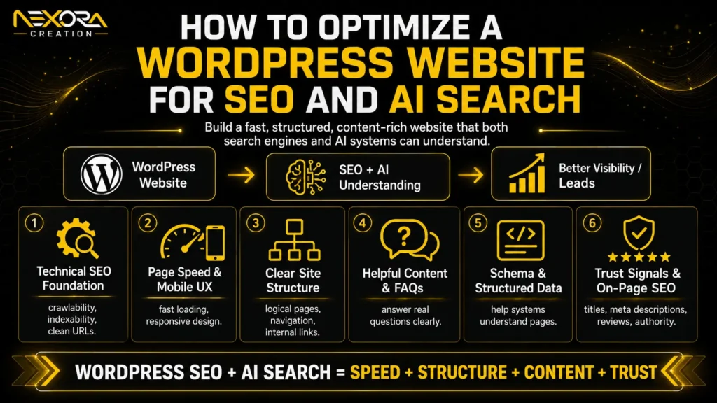 How to Optimize a WordPress Website for SEO and AI Search