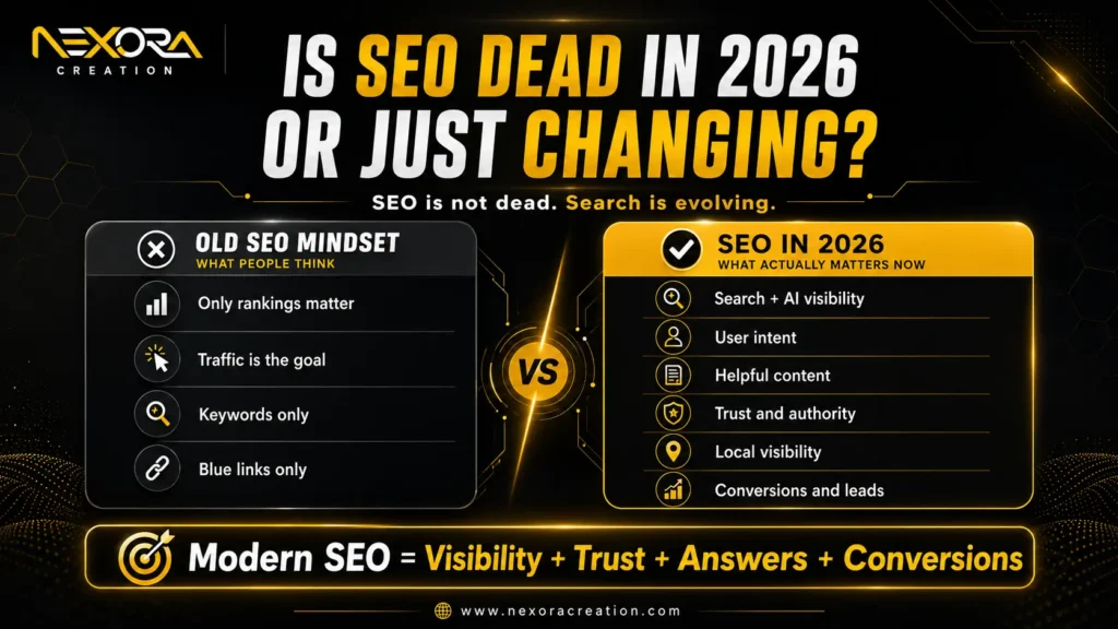 Is SEO Dead in 2026 or Just Changing_