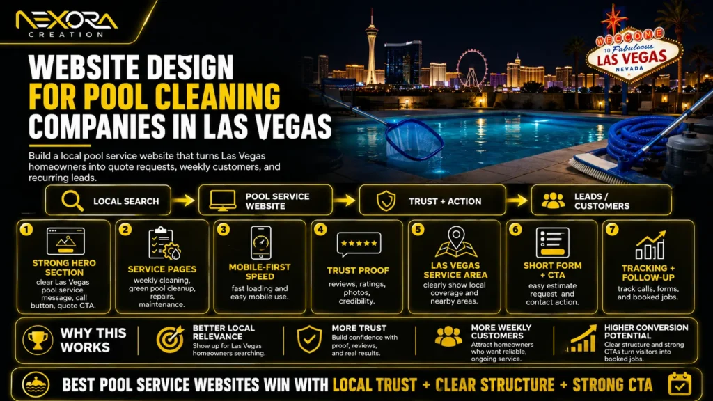 Website Design for Pool Cleaning Companies in Las Vegas