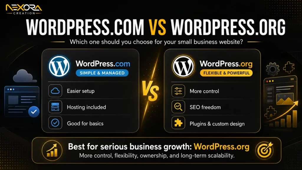 wordpress.com vs wordpress.org