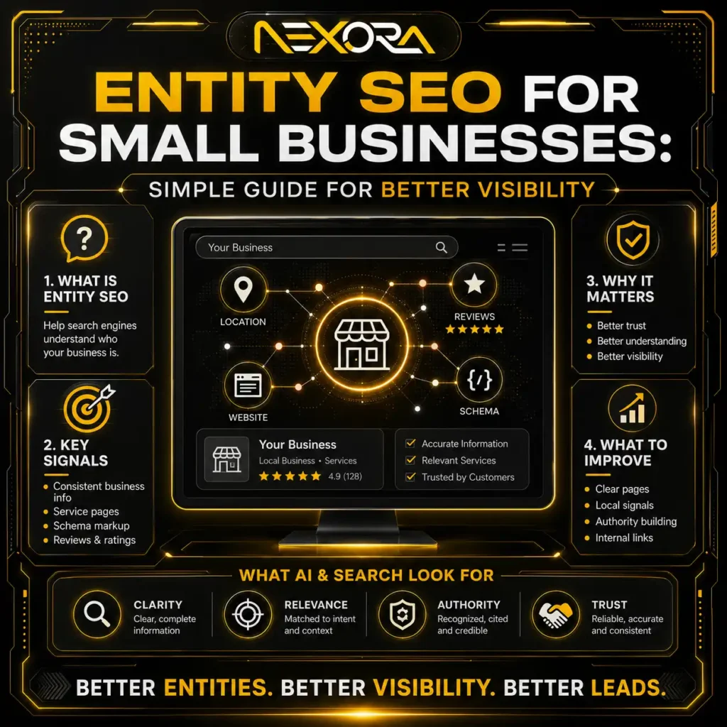 Entity SEO for Small Businesses Simple Guide for Better VisibilitY