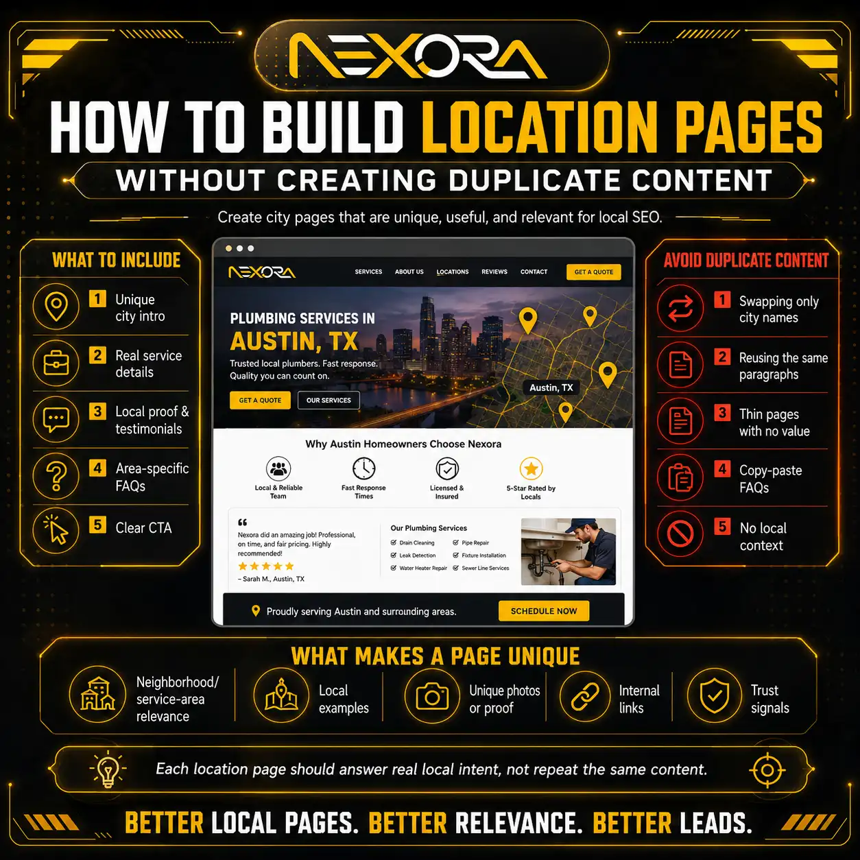 How to Build Location Pages Without Creating Duplicate Content