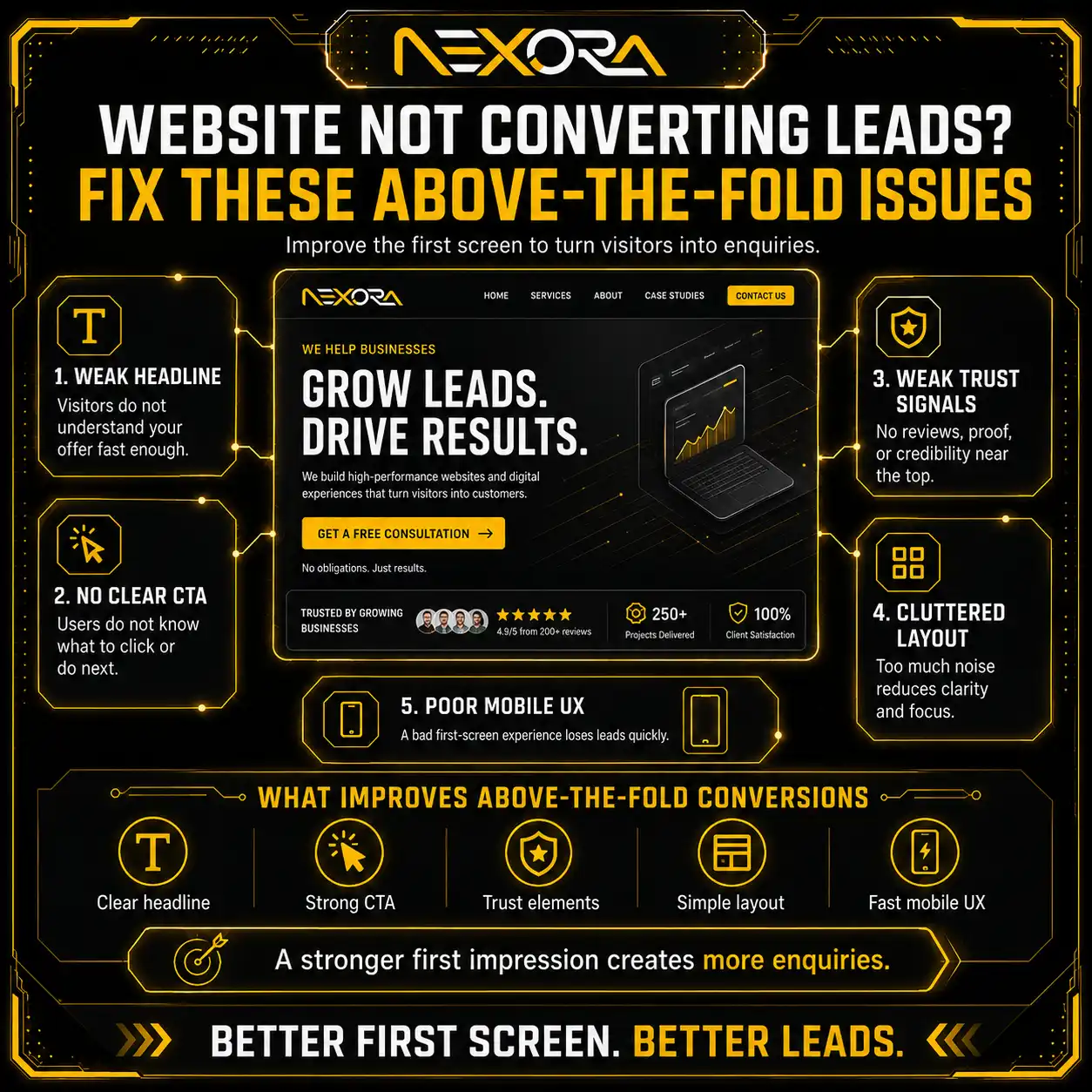 Website Not Converting Leads Fix These Above-the-Fold